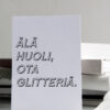 Postikortti | Glitter