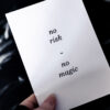 Postikortti | No risk, no magic